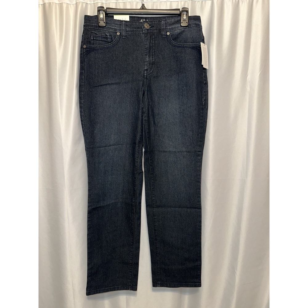 Style And Company Jeans Women's 8 Short Straight Tummy Control High Rise Short